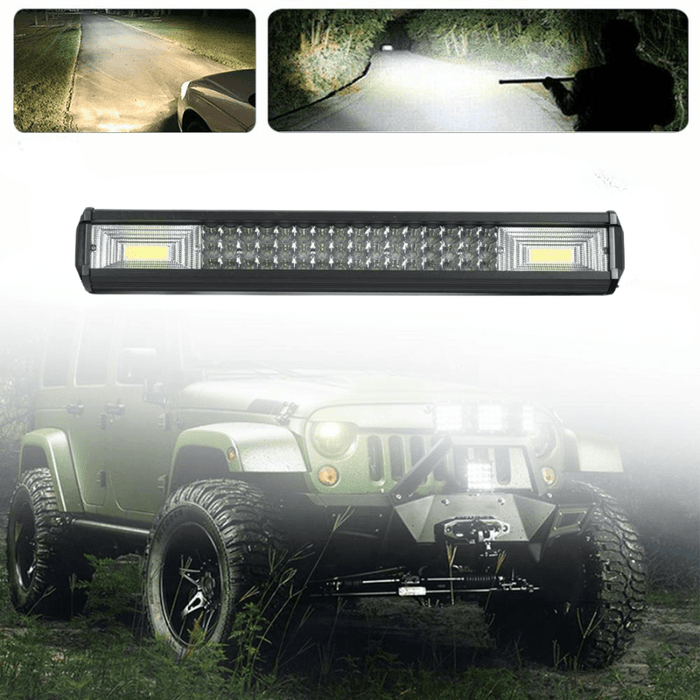 bara led auto, led bar auto combo, led bar auto 216w, ledbar 12-24v, bara led auto masini teren, bara led auto offroad, ledbar 21000lm, ledbar auto 38cm, ledia.ro