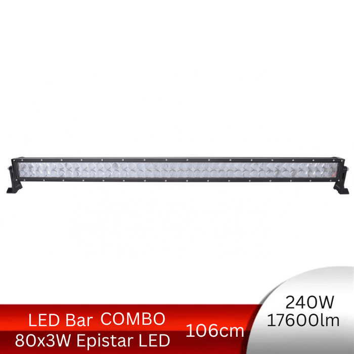 bara led auto, led bar auto combo, led bar auto 240w, ledbar 12-24v, bara led auto masini teren, bara led auto offroad, ledbar 17600lm, ledbar auto 106cm, ledia.ro