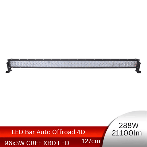 bara led auto 127cm, led bar auto combo, led bar auto 288w, bara led auto offroad, led bar 21100lm, ledia.ro