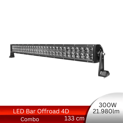 bara led auto, led bar auto combo, led bar auto 300w, bara led auto masini teren, bara led auto offroad, ledbar 21980lm, ledbar auto 133 cm, ledia.ro
