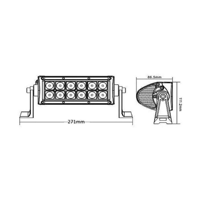 proiector offroad, proiector auto 36w, proiectoare led camion, proiectoare suv, proiector auto, proiectoare auto, proiectoare masini teren, proiector dreptunghiular, proiector spot beam, ledia.ro
