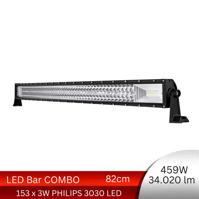 LED Bar Auto Offroad 459W 34020 Lumeni, 82 cm, Combo Beam - ledia.roCombo Beam