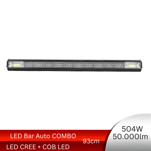Led Bar Auto Offroad 504W/50000lm, 93cm, IP68, Combo Beam - ledia.roCombo Beam