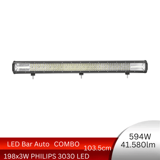 bara led auto 103.5cm, led bar auto combo, led bar auto 594w, bara led auto offroad, led bar 41580lm, ledia.ro