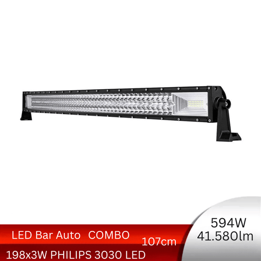 bara led auto 107cm, led bar auto combo, led bar auto 594w, bara led auto offroad, led bar 41580lm, ledia.ro