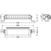 Led Bar Auto Osram FX250-SP 35W 2700 lm, 31cm, Spot Beam - ledia.roLed Bar