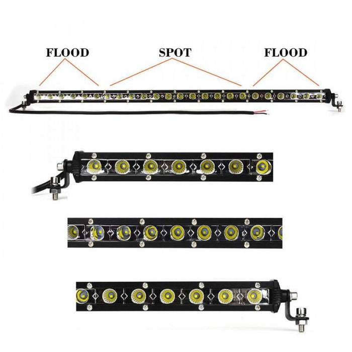 bara led auto 97cm, led bar auto combo, led bar auto 108w, bara led auto slim, led bar 9180lm, ledia.ro
