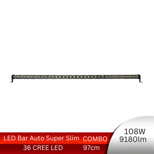 LED Bar Auto Super Slim 108W/9180lm, 97 cm, Combo Beam - ledia.roCombo Beam