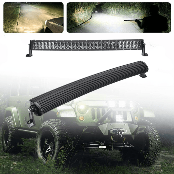 LED bar curbat, LED light bar, lumini LED bar, bare LED pentru mașini, bare luminoase LED, led bar 81cm, bara led combo, bara led 81cm, ledia.ro