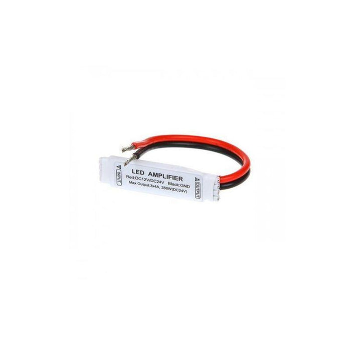 Mini amplificator semnal banda LED RGB - ledia.roAmplificatoare