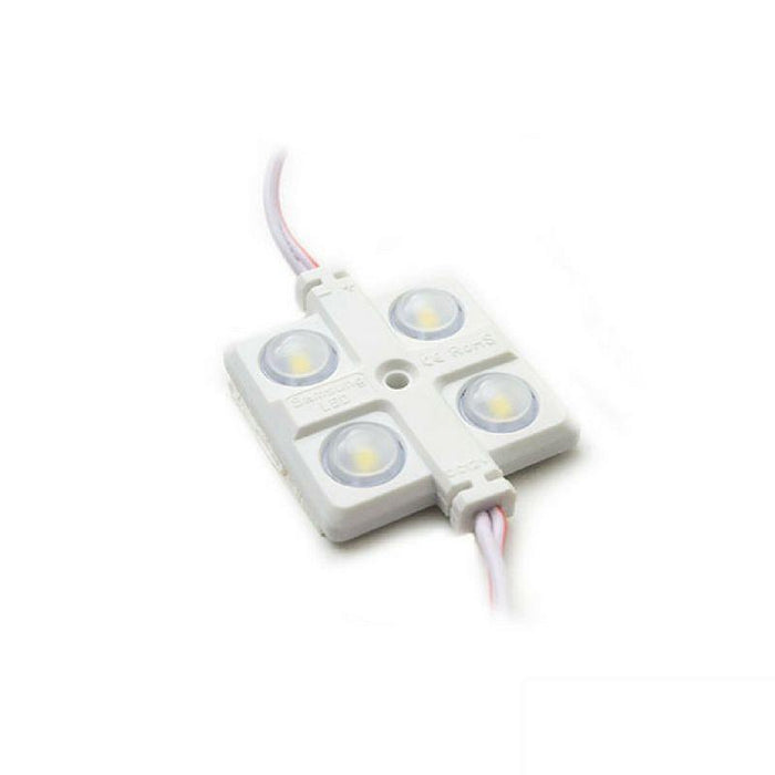 Modul 4 LED SMD 2835, IP67 6500K, 20 buc - ledia.roModul LED