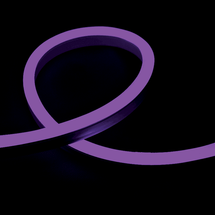 banda neon 6x12mm mov decorativ