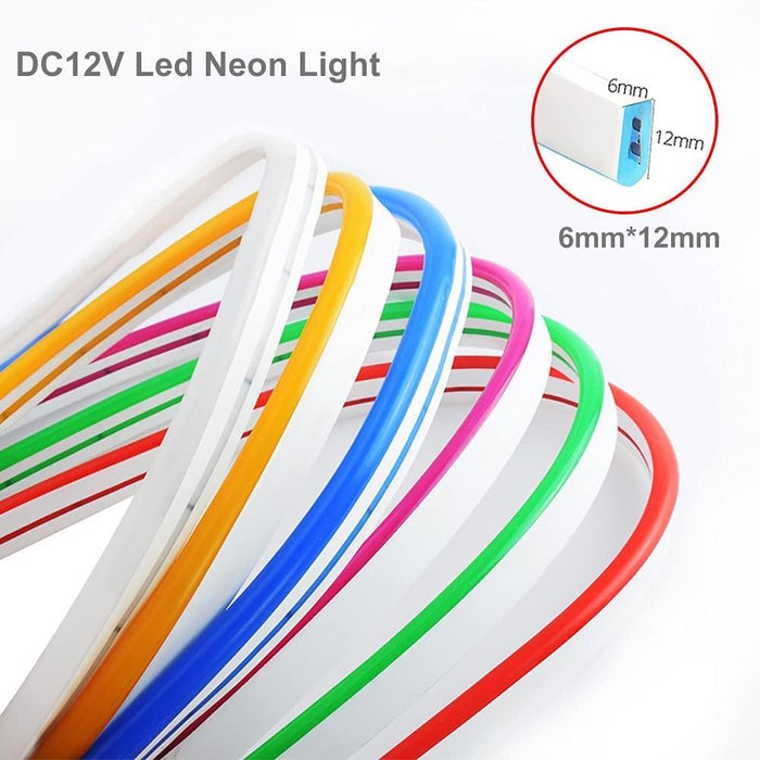 Neonflex LED SMD 2835 Slim, 12V 14W/m, 50 metri - ledia.roSMD 2835