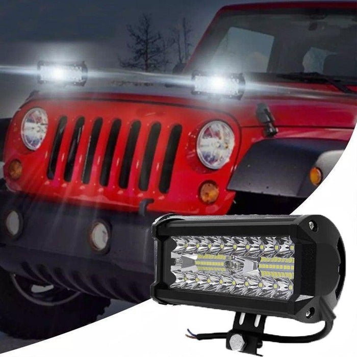 set proiectoare auto, proiector auto off road 120w, proiectoare auto SUV, proiector led auto 120w, led bar auto, ledia.ro