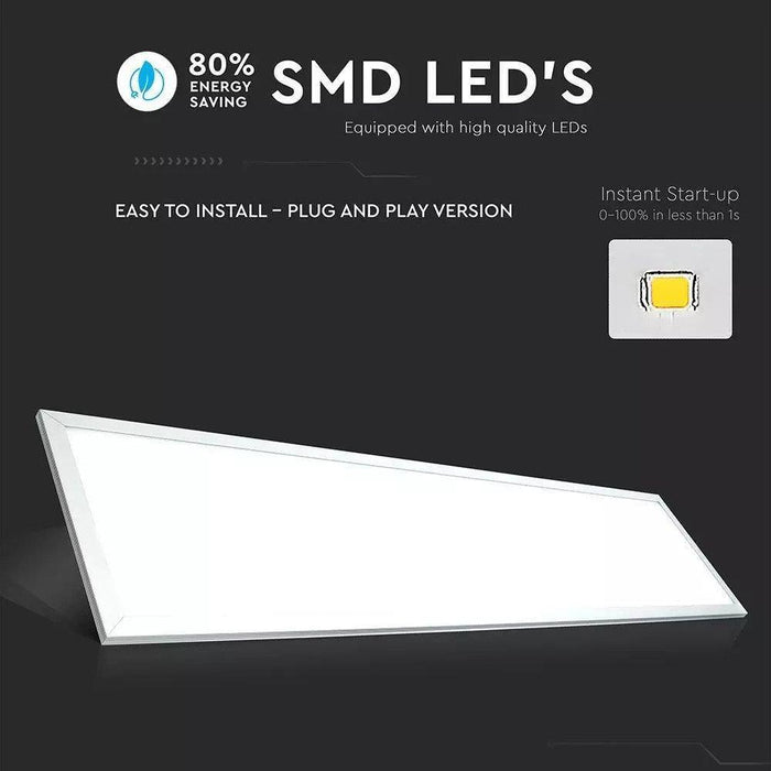 Panou LED integrat 29W High Lumen A++, 120x30 cm, 6 bucati - ledia.roDreptunghiulare