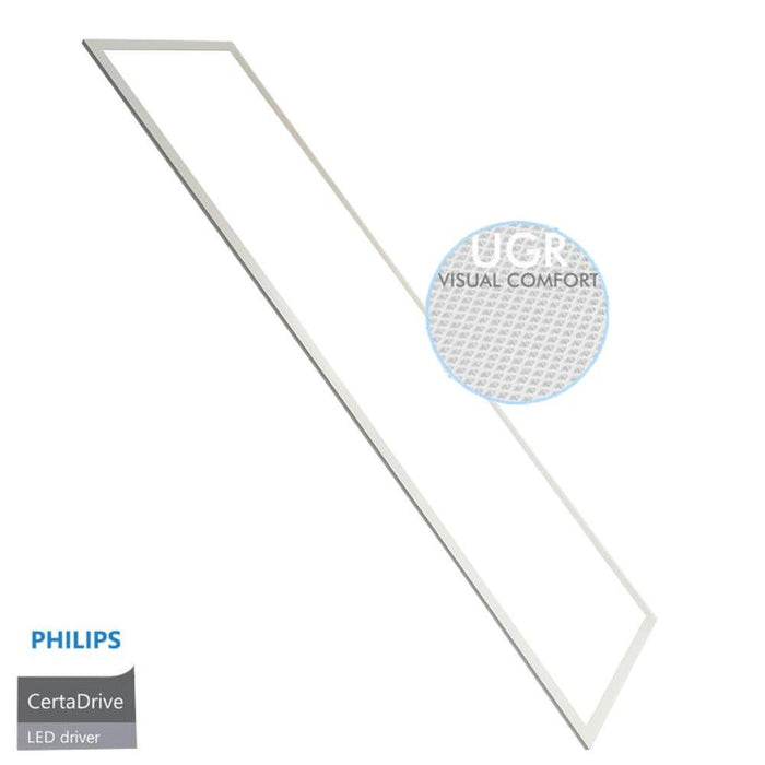 Panou LED Philips 44W - UGR17 - CRI+92, 120x30 cm, 10 bucati - ledia.roDreptunghiulare