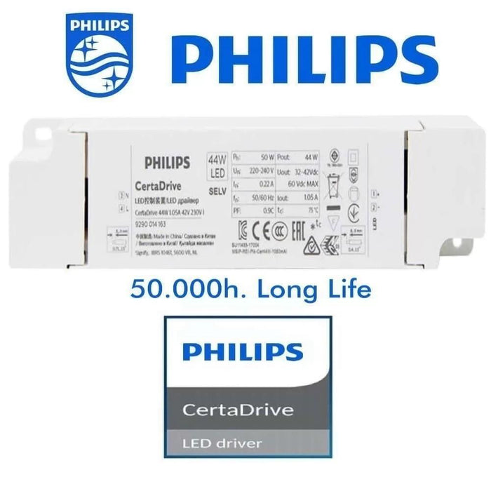 Panou suspendat Philips 40W, CCT, 4000lm, 120x20 cm - ledia.roDreptunghiulare