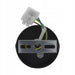 Pendul LED pe cablu IDAR, 7W GU10, cablu 1m, negru - ledia.roPendule