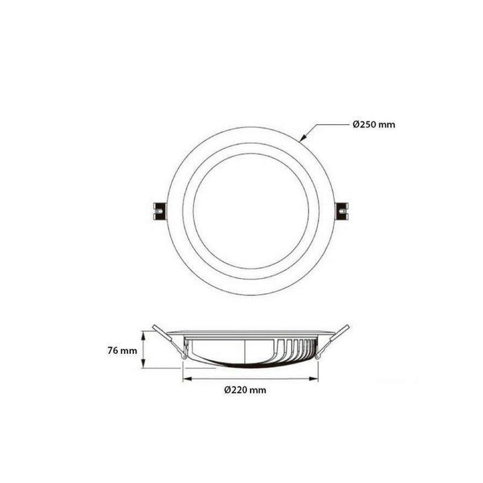 Plafoniera Tavan Samsung 30w Rotunda Iluminat Comercial - ledia.roPlafoniera LED