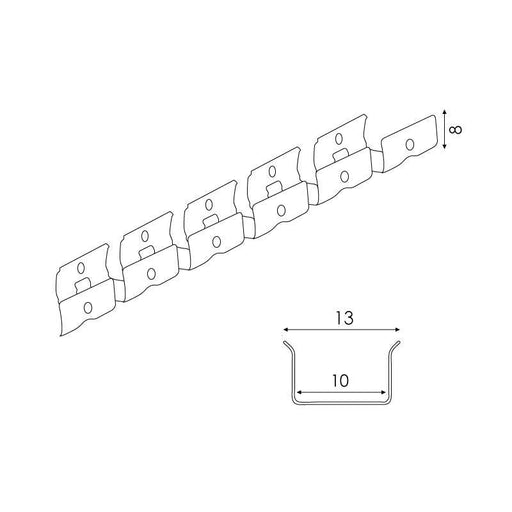 Profil Flexibil din Aluminiu 10x8 mm pentru Neon Flex sau Profil din Silicon - ledia.roProfile Aluminiu
