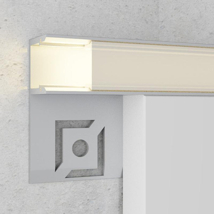 Profil LED arhitectural incastrabil Ope, aluminiu, 13.3 x 32.3 mm, 2 m - ledia.roProfile arhitecturale