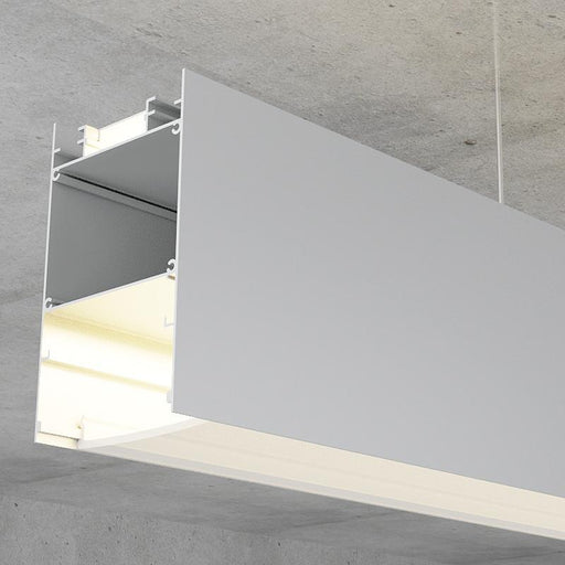 Profil LED Bieg suspendat, din aluminiu, 85 x 50, 2 metri - ledia.roProfile suspendate