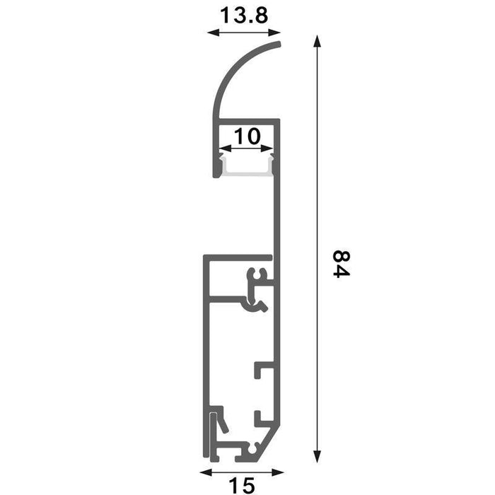 profil led plinta, profil plinta banda led, profile aluminiu plinta, profil aluminiu 84x15 mm, profile plinta, profil aluminiu plinta, profil banda led, profil din aluminiu plinta, profile de aluminiu Dedeman, profil aluminiu montaj plinta, ledia.ro