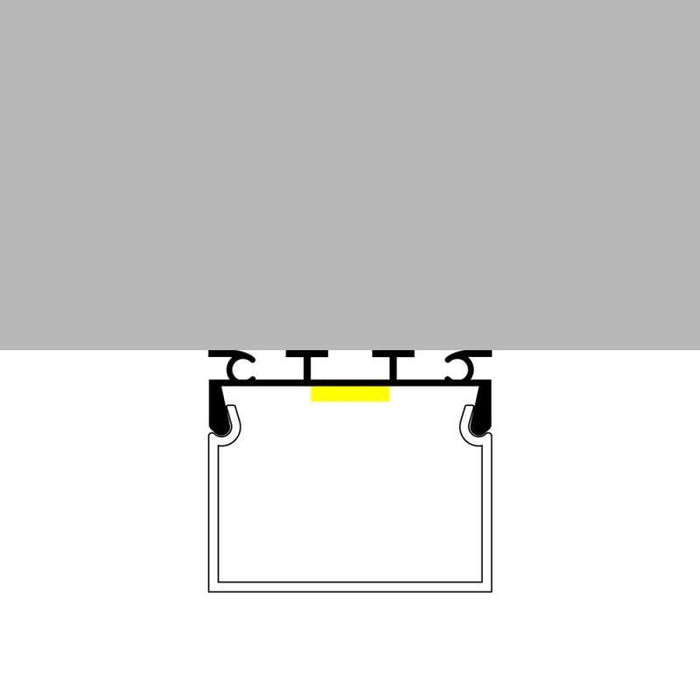 profil aluminiu suspendat, profile suspendate, profile led suspendate, profil banda led suspendat, profil aluminiu dedeman, profil din aluminiu 23x26mm, ledia.ro