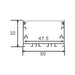 profil led, profil aluminiu, profil banda led, profile aluminiu suspendate, profil aluminiu 32x50 mm, profile suspendate, profil aluminiu suspendat, profil banda led, profil din aluminiu suspendat, profile de aluminiu Dedeman, ledia.ro