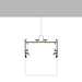 profil led suspendat, profil aluminiu, profil banda led, profile aluminiu suspendate, profil aluminiu 42x45 mm, profile suspendate, profil aluminiu suspendat, profil banda led, profil din aluminiu suspendat, profile de aluminiu Dedeman, ledia.ro