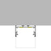 Profil LED Traken, montaj suspendat/aplicat, aluminiu, 42 x 45 mm, 2 metri - ledia.roProfile suspendate