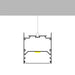 profil led suspendat, profil aluminiu, profil banda led, profile aluminiu suspendate, profil aluminiu 75x75 mm, profile suspendate, profil aluminiu suspendat, profil banda led, profil din aluminiu suspendat, profile de aluminiu Dedeman