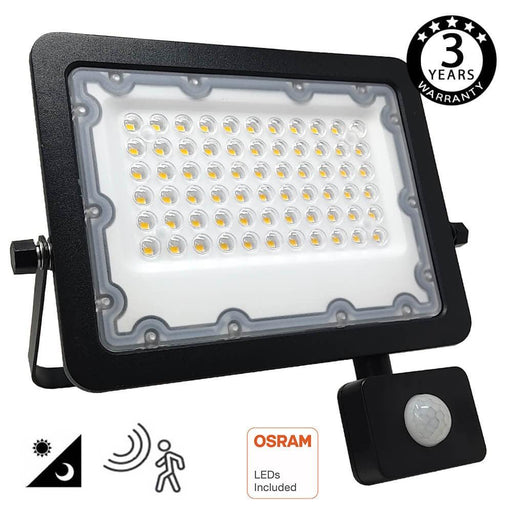 proiector cu senzor, proiector led cu senzor, proiector exterior 50w, proiector cu leduri, proiector exterior IP65, proiector cu led exterior, proiectoare LED exterior, ledia.ro