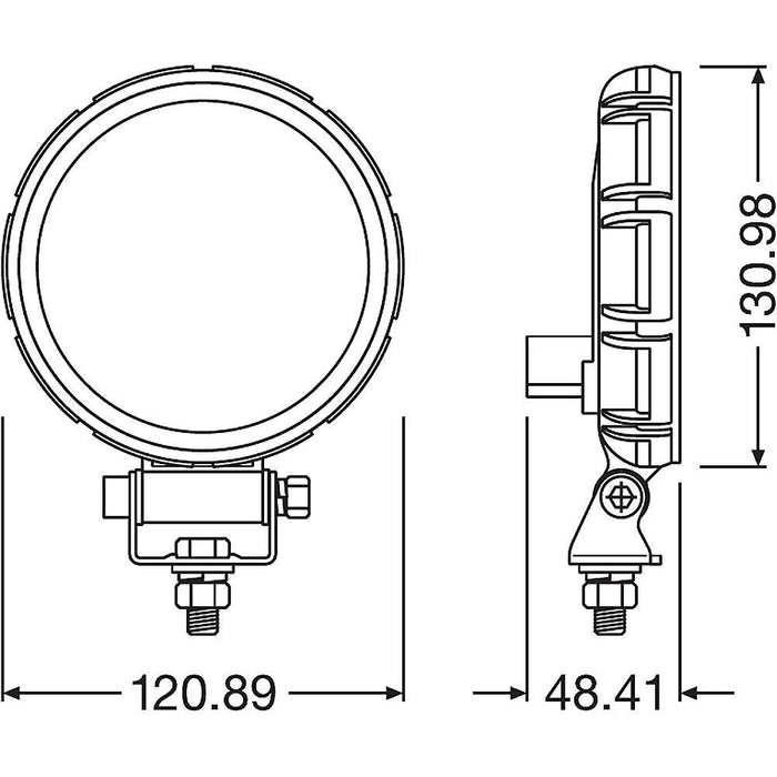 proiector auto Osram, proiector  FX120R-WD, proiector marsarier, proiector offroad, proiector masini teren, proiector auto 15w, ledia.ro