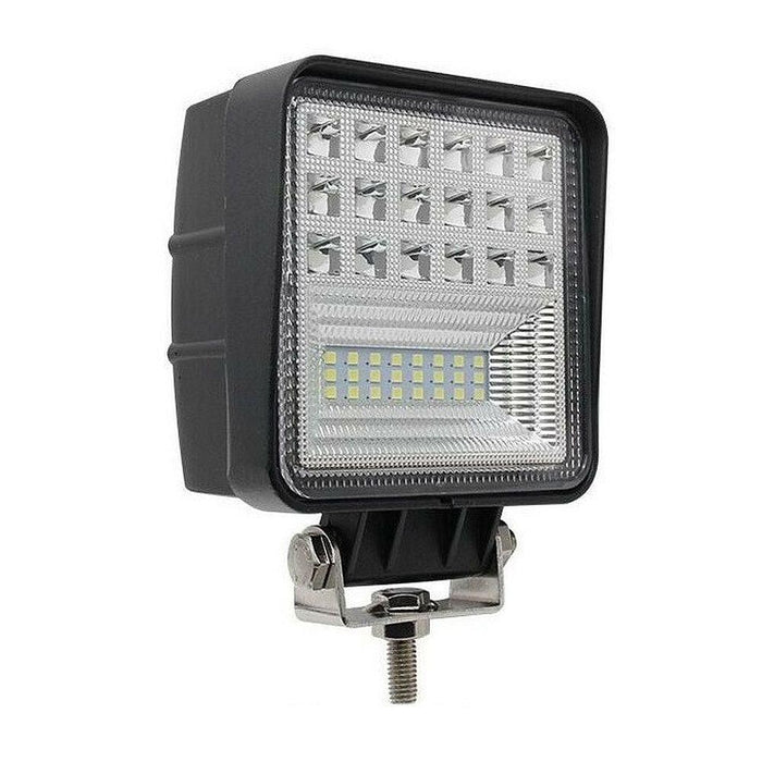 proiector auto patrat, proiector led auto 63w, proiectoare auto, proiectoare off road, proiector auto offroad 11cm, proiector offroad 12v-24v, proiectoare led camion, proiectoare suv, proiector 12v-24v auto, ledia.ro