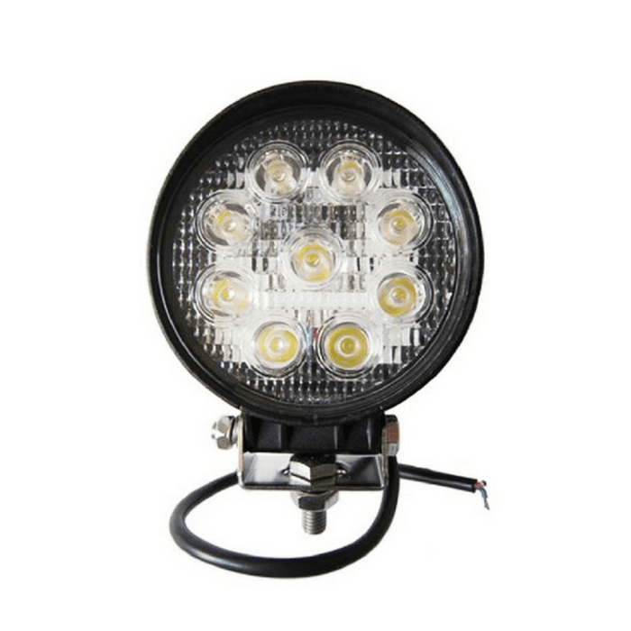 proiector auto rotund, proiector led auto 27w, proiectoare auto spot beam, proiectoare off road, proiector offroad 12v-24v, proiectoare led camion, proiectoare suv, proiector auto 1980lm, ledia.ro