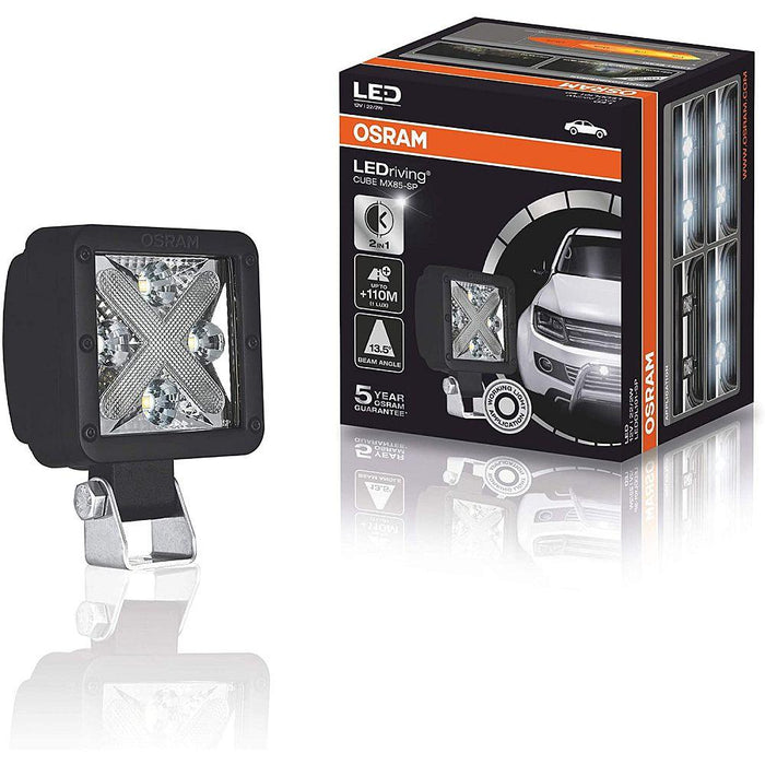 proiector auto Osram, proiector MX85-SP, proiector auto patrat, proiector offroad, proiector masini teren, proiector Osram 20w, ledia.ro
