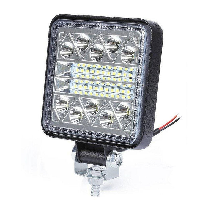 proiector auto patrat, proiector led auto 102w, proiectoare auto, proiector auto masini teren, proiector offroad 12v-24v, proiectoare led camion, proiectoare suv, proiector auto 6000lm, proiector auto faza lunga faza scurta, ledia.ro
