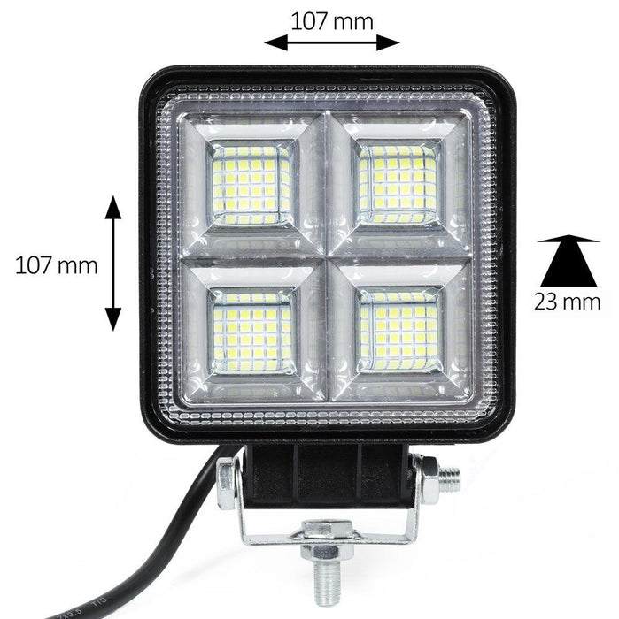 proiector offroad, proiector auto 192w, proiectoare led camion, proiectoare suv, proiector auto, proiectoare auto, proiectoare masini teren, proiector auto patrat, proiector auto combo, ledia.ro