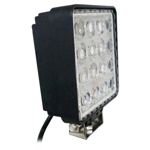 proiector auto patrat, proiector led auto 48w, proiectoare auto, proiectoare angel eyes, proiector offroad 12v-24v, proiectoare led camion, proiectoare suv, proiector auto angel eyes, ledia.ro