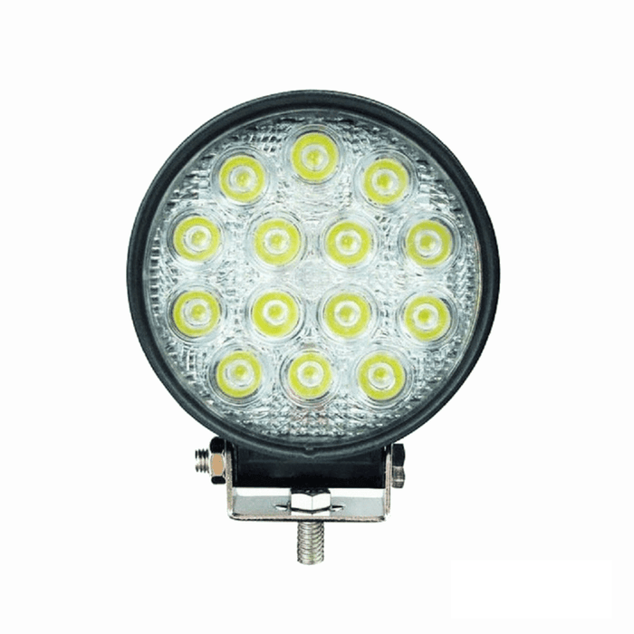 proiector offroad rotund, proiector auto 42w, proiectoare led camion, proiectoare suv, proiectoare auto, proiectoare masini teren, proiector auto rotund, proiector auto flood beam, ledia.ro