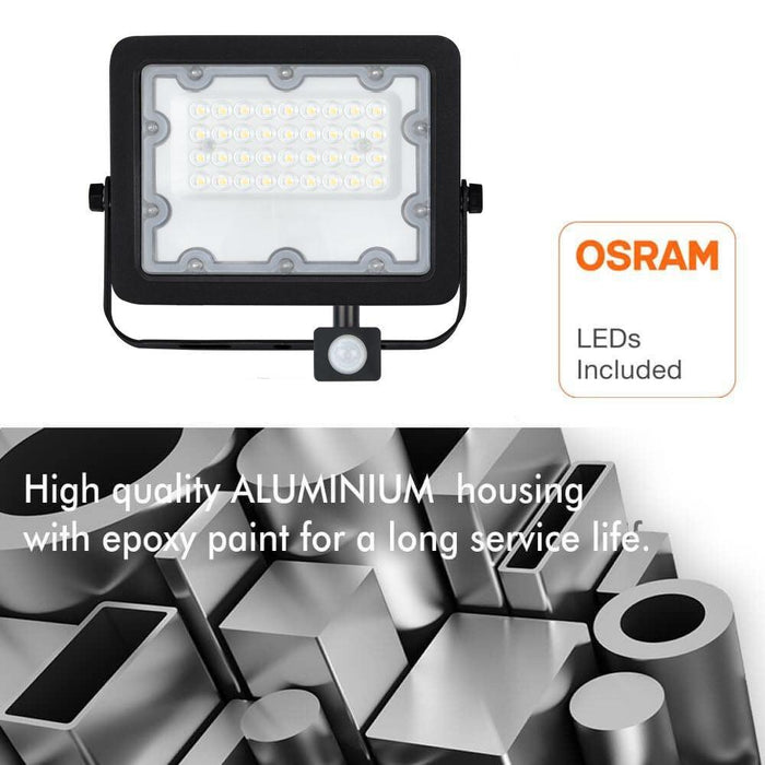 Proiector LED 30W New Avant chip Osram, cu senzor de miscare - ledia.roProiectoare 230V