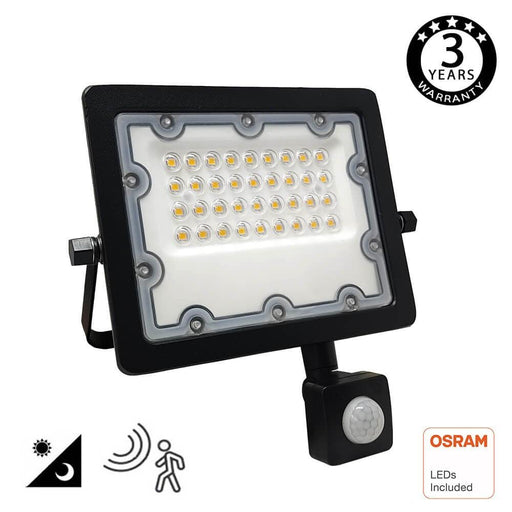 Proiector LED 30W New Avant chip Osram, cu senzor de miscare - ledia.roProiectoare 230V