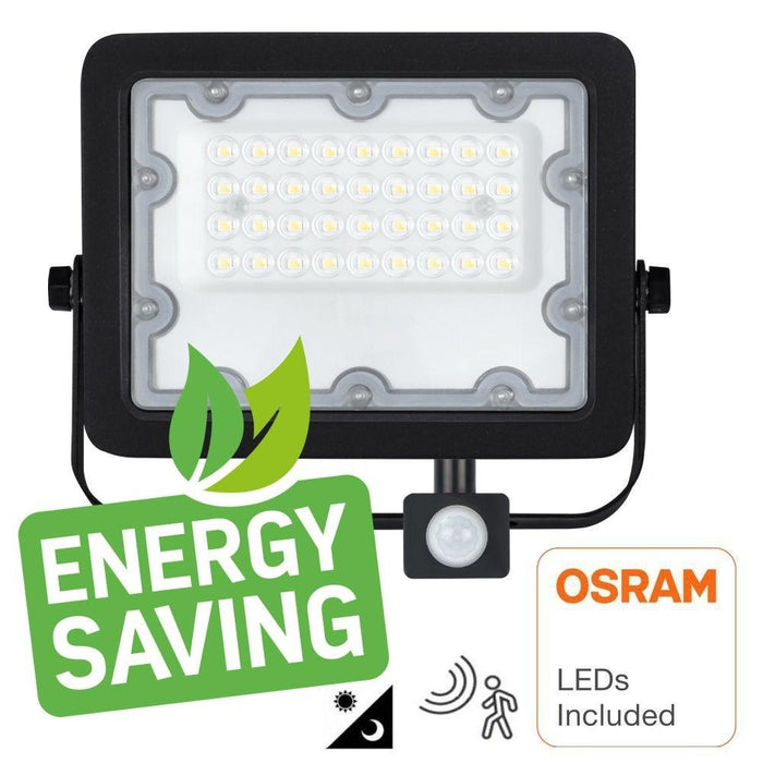 Proiector LED 30W New Avant chip Osram, cu senzor de miscare - ledia.roProiectoare 230V