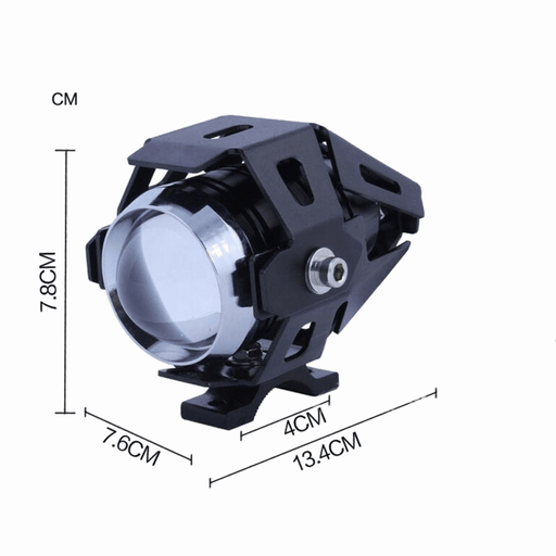 Proiector LED Atv Moto 10w, Faza lunga/Faza scurta si Functie Stroboscop - ledia.roProiectoare rotunde