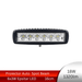 Proiector LED Auto Offroad 18W/1320lm, 16 cm, Spot Beam - ledia.roProiectoare dreptunghiulare