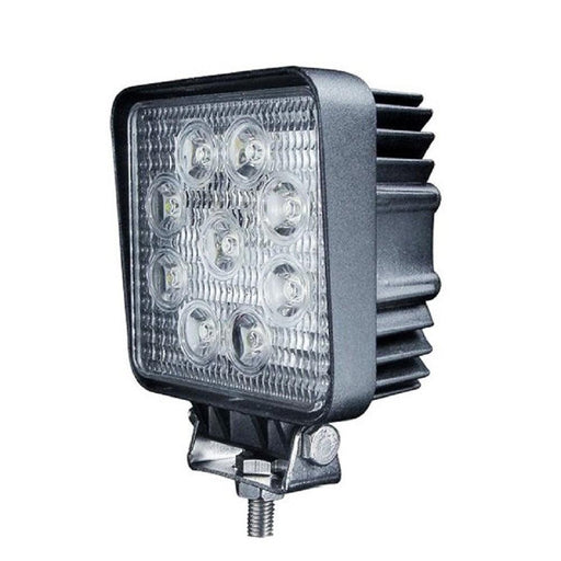 proiector auto patrat, proiector led auto 27w, proiectoare auto flood beam, proiectoare off road patrate, proiectoare off road, proiector auto offroad 12,8cm, proiector offroad 12v-24v, proiectoare camion, proiectoare suv, ledia.ro