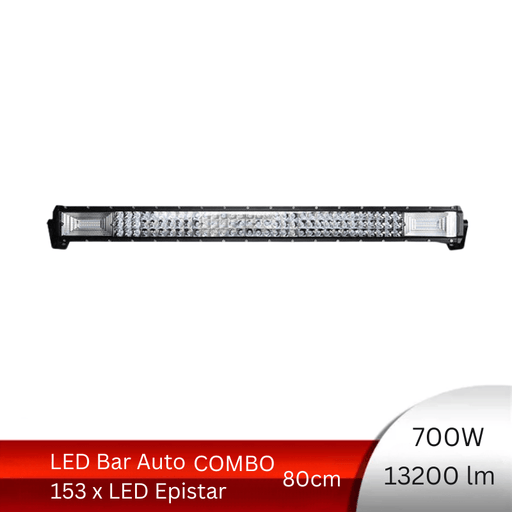 LED bar 700W, LED light bar, lumini LED bar, bare LED pentru mașini, bare luminoase LED, bara led cu doua faze, bara led 80cm,  ledia.ro