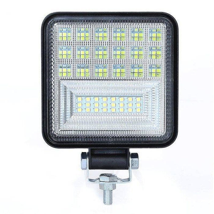 proiector auto patrat, proiector led auto 126w, proiectoare auto combo, proiectoare off road, proiector offroad 12v-24v, proiectoare led camion, proiectoare suv, proiector auto 3600lm, ledia.ro