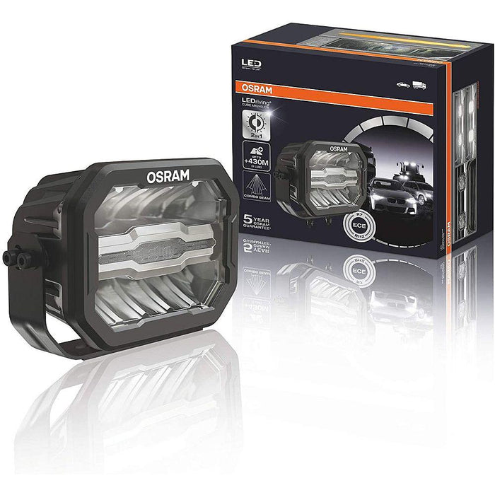 proiector auto Osram, proiector mx240-cb, proiector auto patrat, proiector offroad, proiector masini teren, proiector cube 70w, ledia.ro